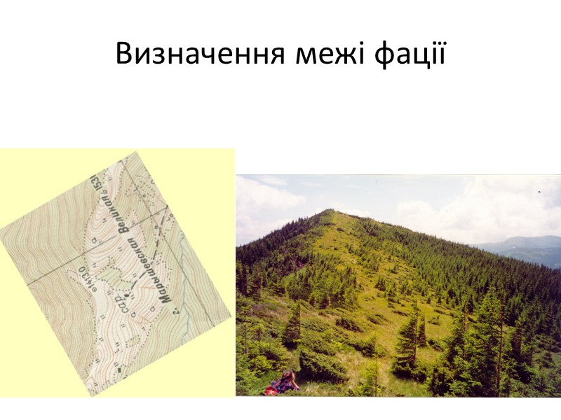 Визначення межі фації